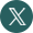 X symbol in green color with a white color background